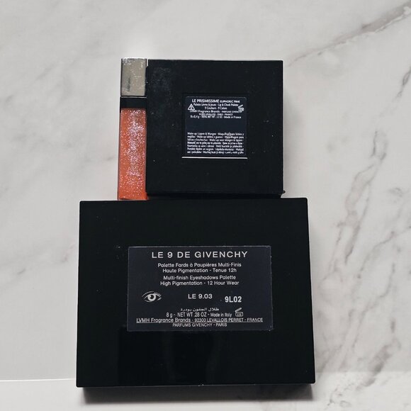 Givenchy - Le 9 de Givenchy LE 9.03 EyeShadows Palette & EUPHORIC PINK Lip Cheek - Picture 6 of 6